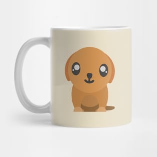 Cute Minimal Puppy Dog Mug